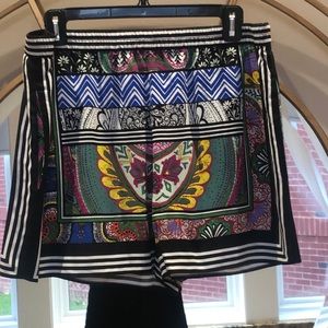 Anthropologie Silk shorts